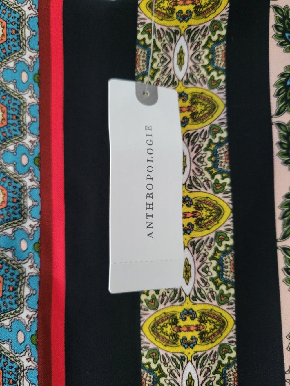 Anthropologie Eri - Ali Scarf Print Pleated Crepe Midi Skirt Size S NWT! - Picture 6 of 12